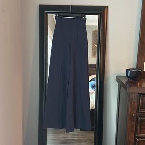 Ripley Rader - NWT Navy Ponte Knit Wide Leg. Size 2